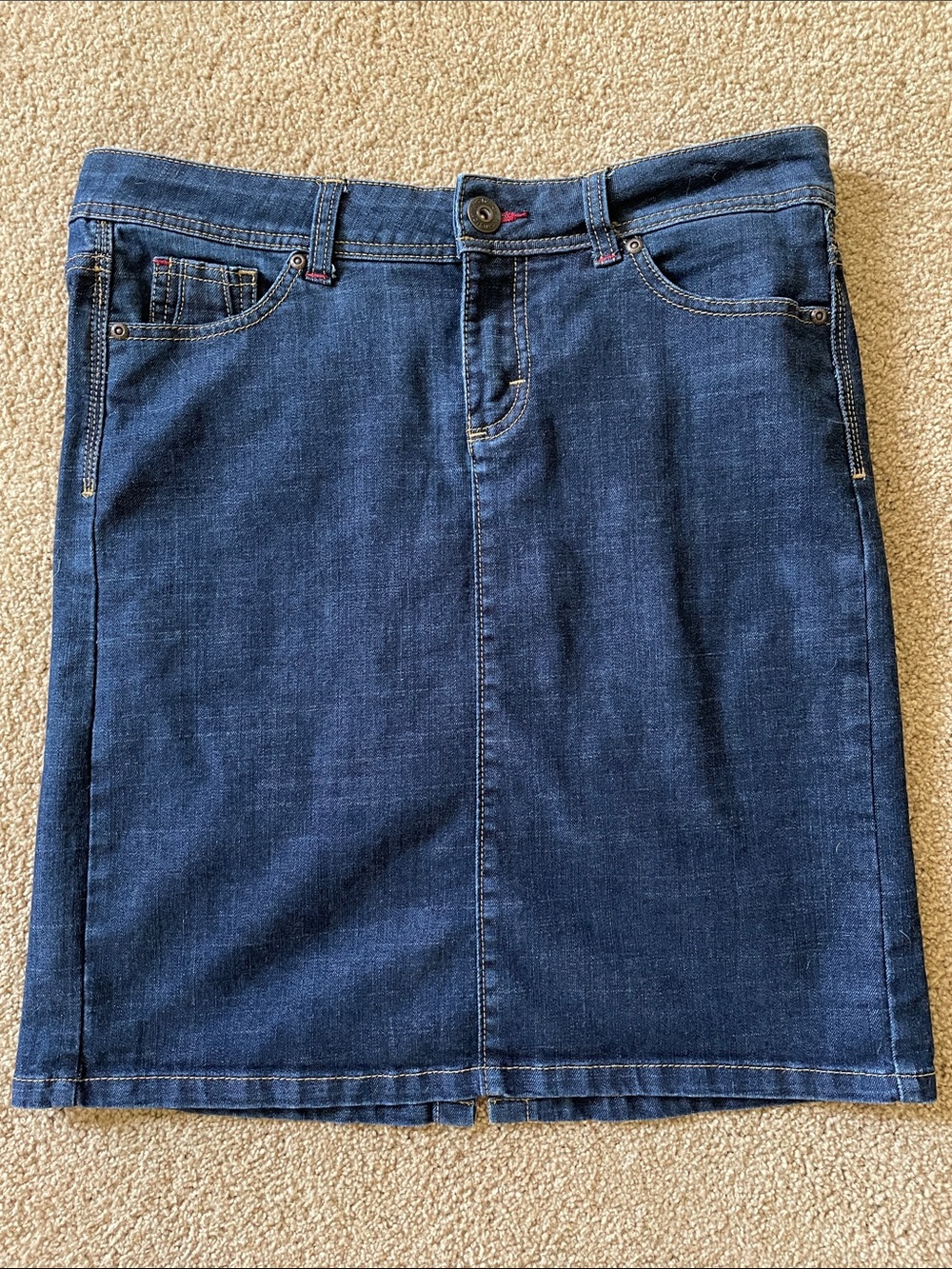 Wrangler Classic Blue Denim Skirt